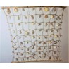 Large Shell Wall Hanger with neutral coloured shells