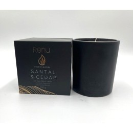Santal & Cedar - Renu Luxury Soy Wax Candle 300g