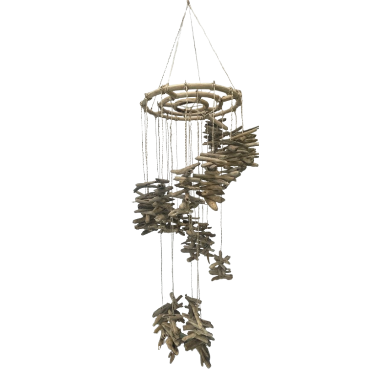 Driftwood Spiral Hanger - Natural