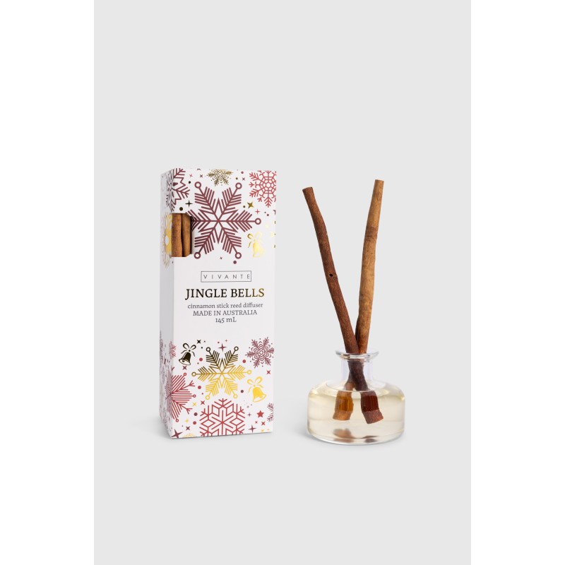 Jingle Bells - Vivante Christmas Cinnamon Stick Diffuser 145mL