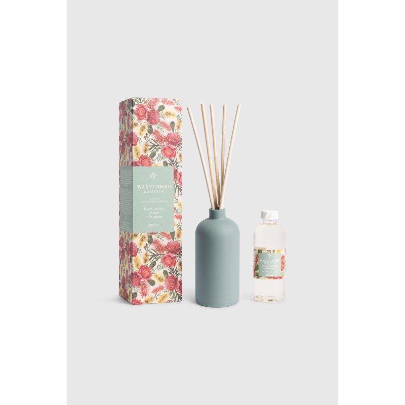 Sweet Grevillea & Honey - Waxflower Reed Diffuser 200mL
