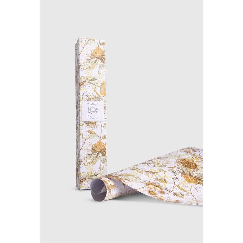 Lemon Myrtle Australiana Draw Liners 4PK