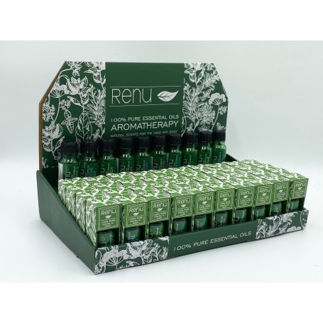 Display Set of 40 Pure Blend Essential Oil 10mL Renu