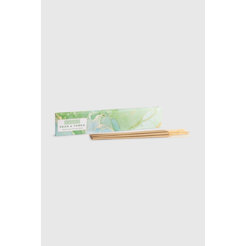 Pear & Tonka - 20pk Incense Vivante