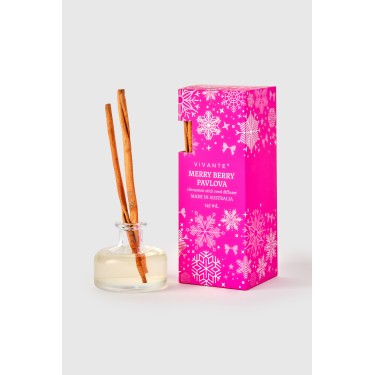 Merry Berry Pavlova - Vivante Christmas Cinnamon Stick Diffuser 145mL