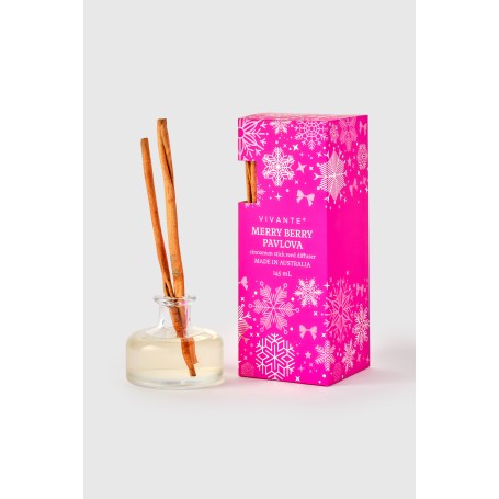 Merry Berry Pavlova - Vivante Christmas Cinnamon Stick Diffuser 145mL