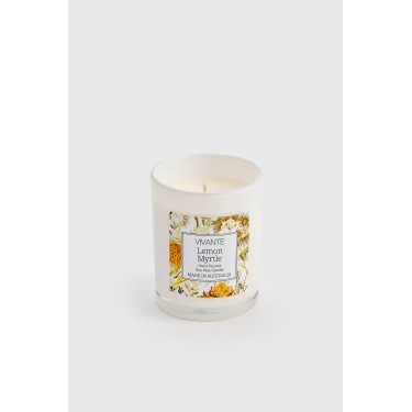 Lemon Myrtle - Vivante Australiana Soy Wax Candle 230g