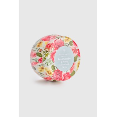 Sweet Grevillea & Honey - Waxflower Candle Tin 200g