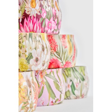 Banksia & Flannel Flower - Waxflower Candle Tin 200g