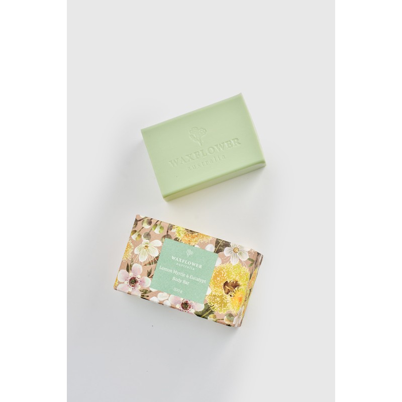Lemon Myrtle & Eucalypt - Waxflower Body Bar 200g