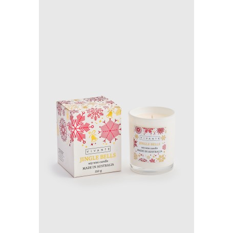Jingle Bells - Vivante Christmas Soy Blend Candle 230g