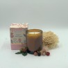 Musk & White Peach Soy Wax Candle 230g
