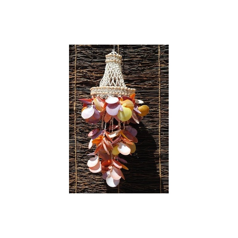 Jellyfish Pecten Chandelier 45cm
