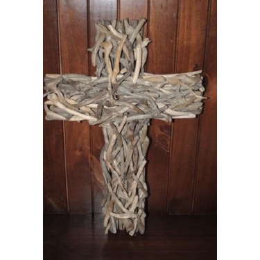 Driftwood Cross Small