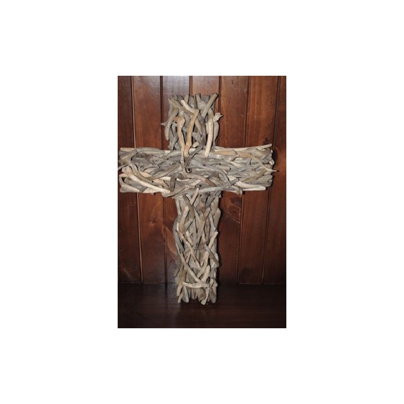 Driftwood Cross Small