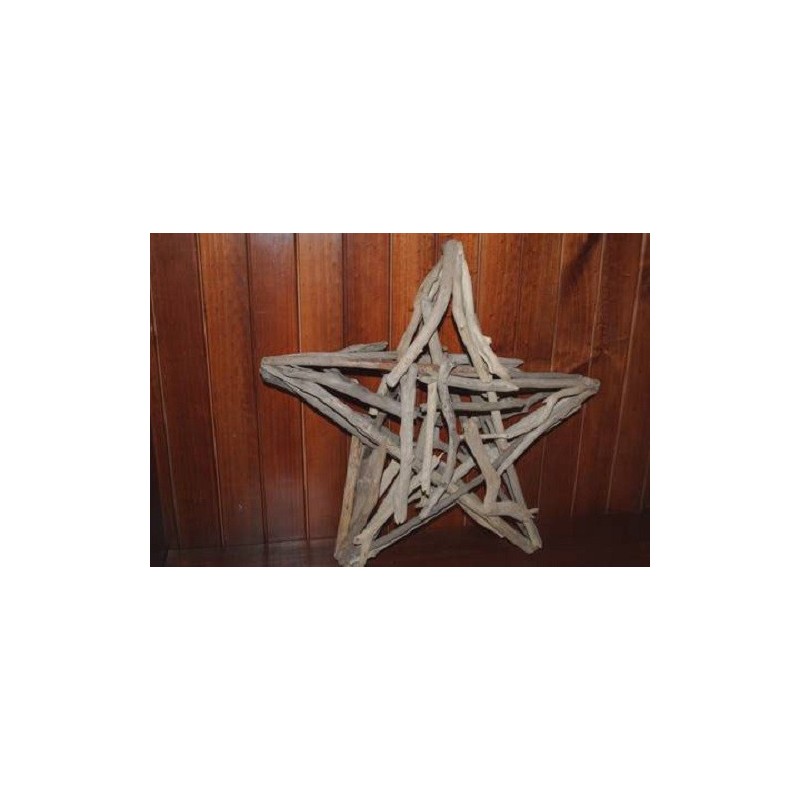 Natural Driftwood Star - 45cm