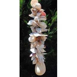 Assorted Heavy Shell Cluster 110cm