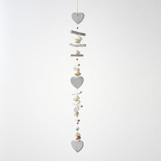 Arca and Wood Heart Garland