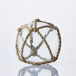 Glass Ball in Netting 10cm
