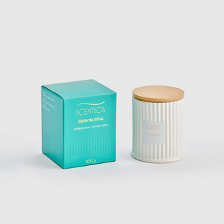 Scentica Signature Green Tea Ritual Candle 300g