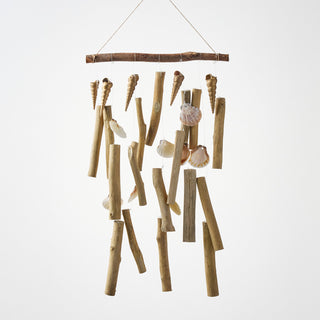 Hanger Mixed Shells with Driftwood and Starfish