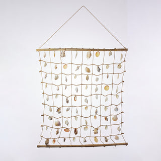 Large White Seashell Net
