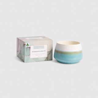 Vivante Ceramics Pomegranate Candle 300g