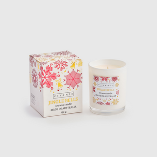 Vivante Christmas Jingle Bells Candle 230g