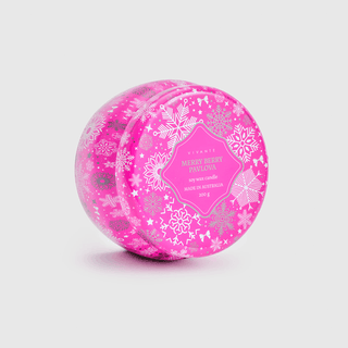 Vivante Christmas Merry Berry Pavlova Tin Candle 200g