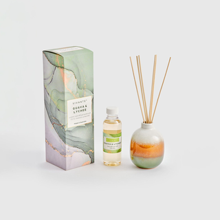 Vivante Ceramics Guava & Lychee Reed Diffuser 125mL