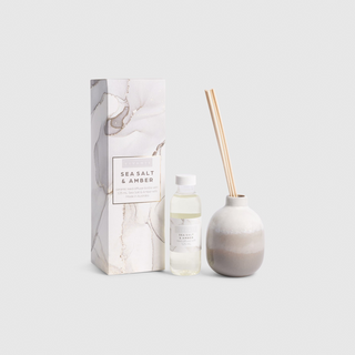 Vivante Ceramics Sea Salt & Amber Reed Diffuser 125mL