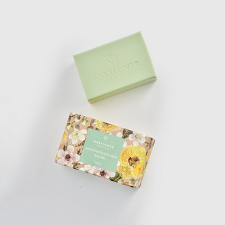Waxflower Lemon Myrtle & Eucalypt Body Bar 200g