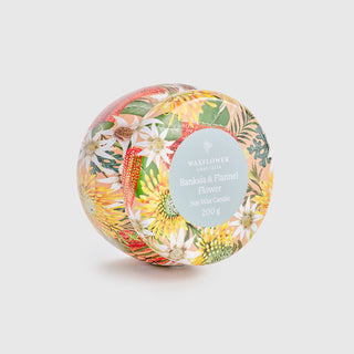 Waxflower Banksia & Flannel Flower Tin Candle 200g