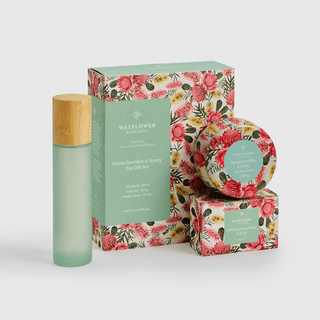 Waxflower Sweet Grevillea & Honey Trio Gift Set